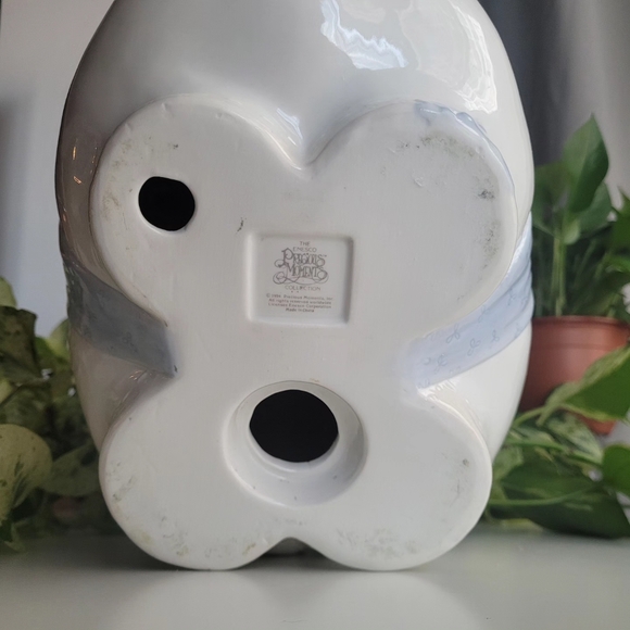 Very Rare Precious Moments Piggy Bank 1994 Enesco Collection #135569 - Picture 5 of 6